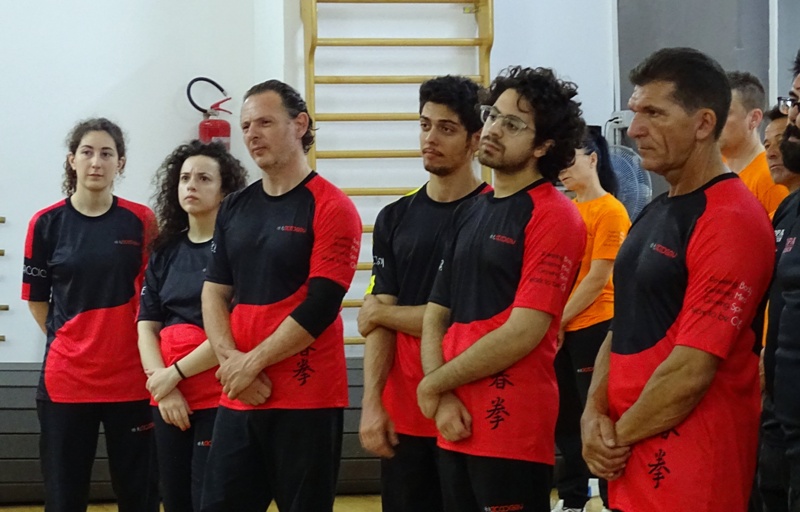 Kung Fu Academy di Sifu Mezzone Caserta Seminario di Weng Chun Tang Yik con GM Sunny So in Italia presso la scuola di arti marziali di wing chun e kung fu a Caserta (2)